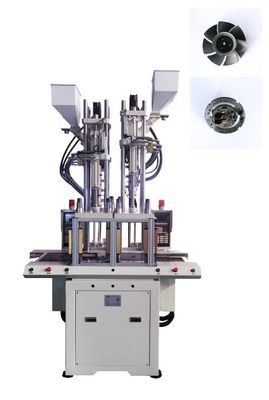 Double Slide Multi Color Vertical Injection Molding Machine 2 Color Vertical 550 Ton Moulding