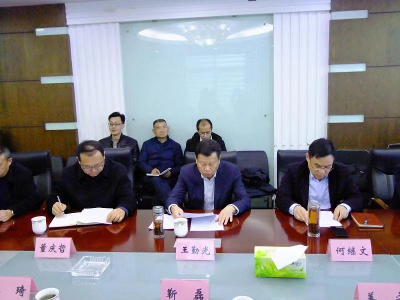济南市民营经济发展局局长靳磊到星空体育最新官网（China）官方网站集团调研
