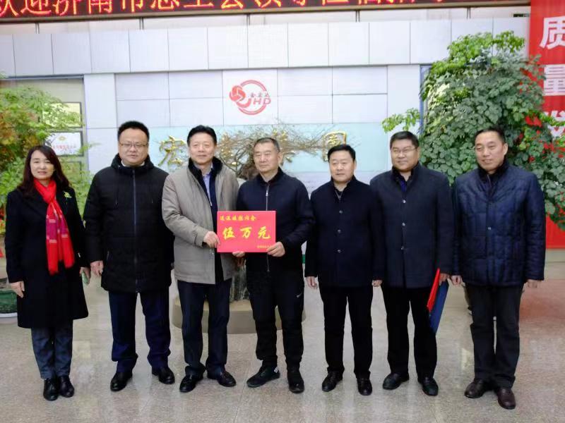 济南市总工会常务副主席傅金峰到星空体育最新官网（China）官方网站集团走访慰问