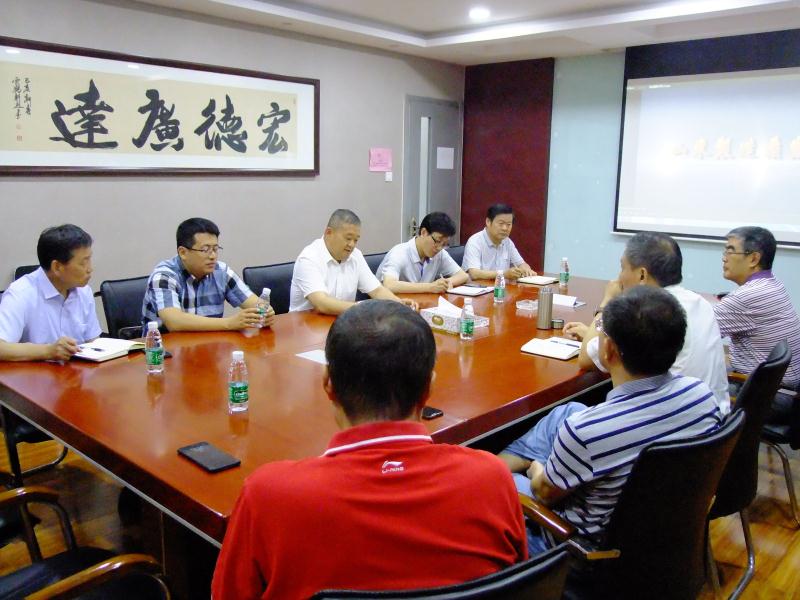 区政协主席张昭森到星空体育最新官网（China）官方网站集团调研