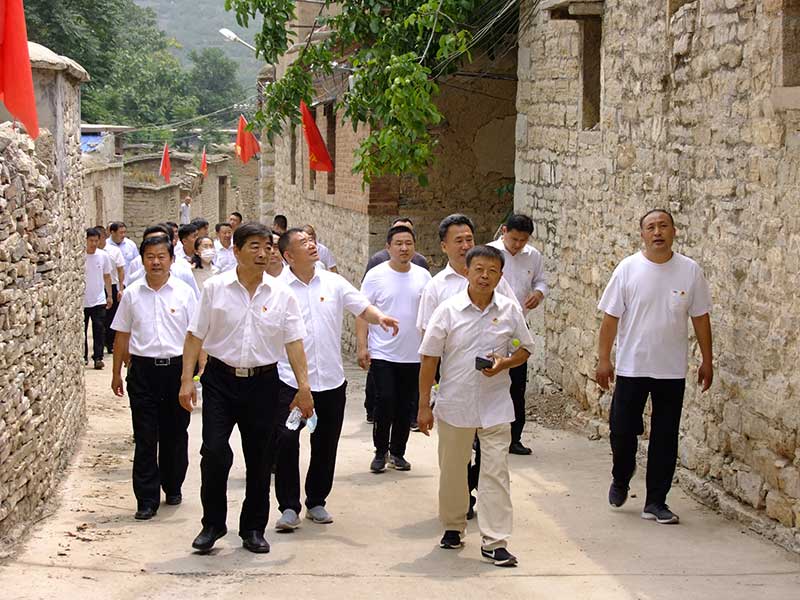 让党旗高高飘扬---星空体育最新官网（China）官方网站集团党员参观大峰山红色教育基地活动