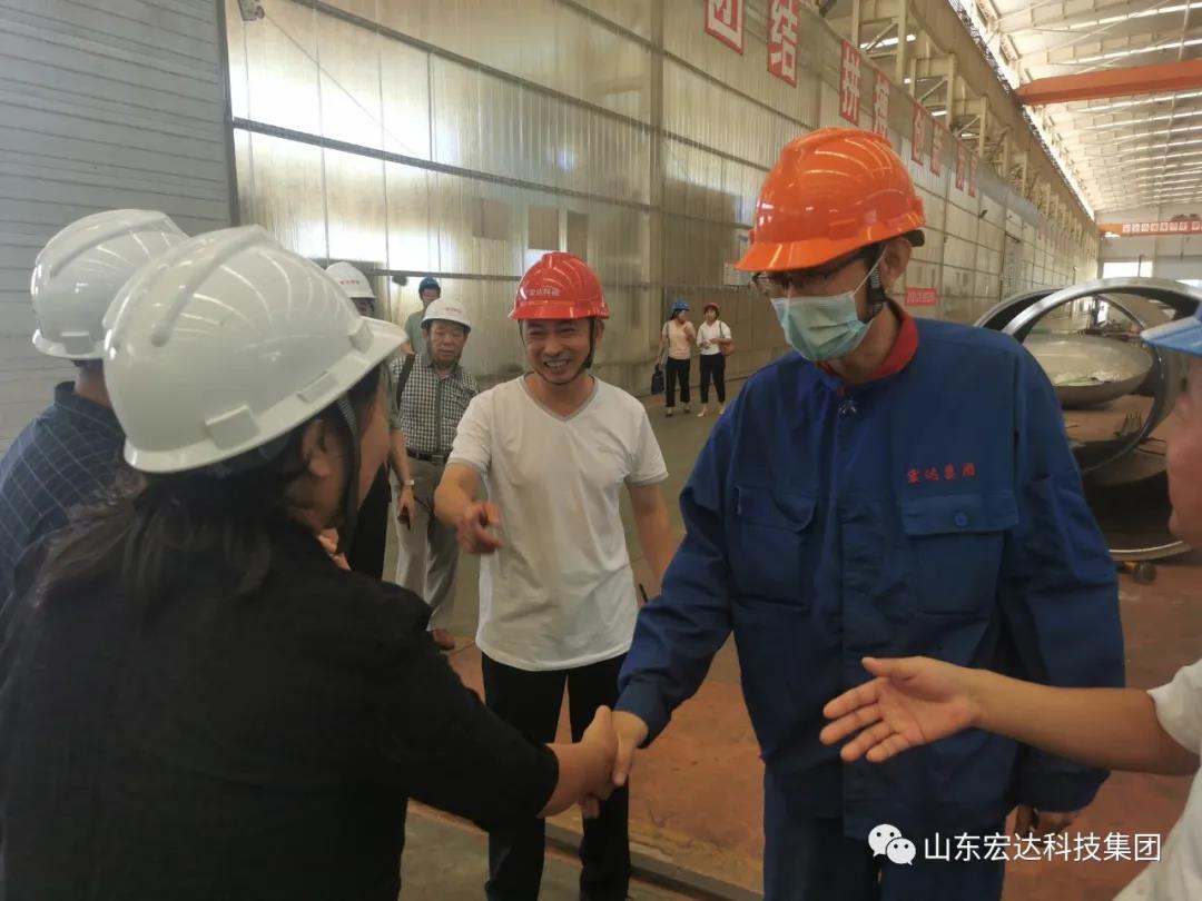 市总工会副主席于虹到星空体育最新官网（China）官方网站集团调研