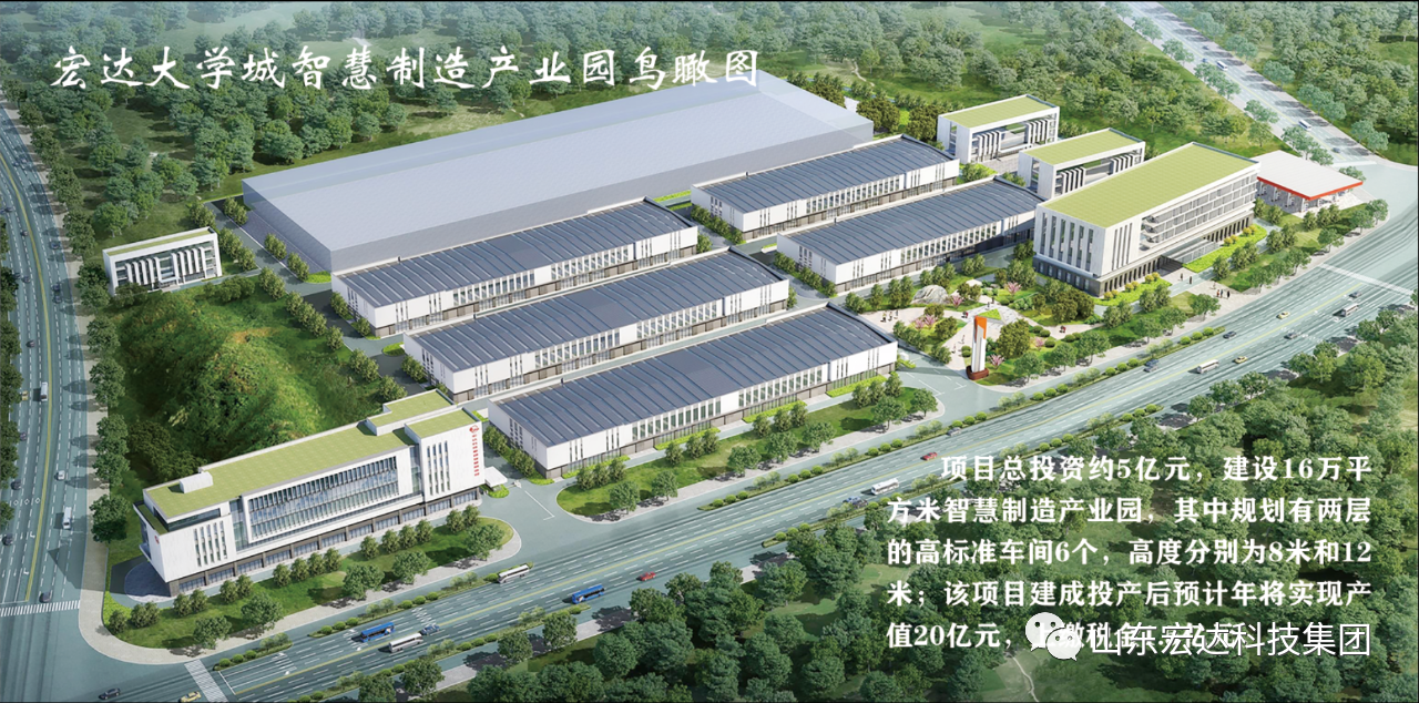 星空体育最新官网（China）官方网站大学城智慧制造产业园鸟瞰图