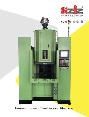 Tie Barless 100 Tons Vertical Injection Molding Machine Euro Standard Low Voltage