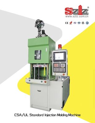 Präzisions-Vertikalformmaschine für Kunststoffspielzeug mit 350 Tonnen Spritze CSA/UL Standard