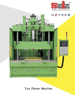 Clamping Rotary Table Vertical Injection Moulding Machine 120 Tons