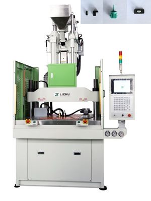 Precisione rotativa 100 tonnellate Verticale macchina di stampaggio a iniezione Tutto stampaggio elettrico