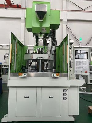 Three Tie Bars Vertical Injection Molding Machine With Rotary Table