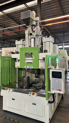 LIZHU Low Table Rotary Vertical Injection Moulding Machine For Precision Molding